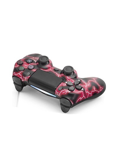 Gamepad Ps4 Uyumlu - Kırmızı Siyah Nd400p Evimdeyokyok