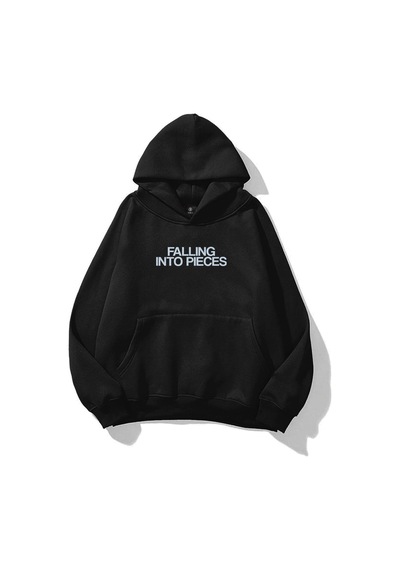 Startmore Unisex Alaska Sweatshirt Hoodie Beyaz Siyah