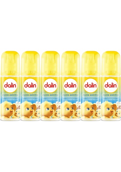 Dalin Bebek Kolonyası 150 Ml Deniz Esintisi 6'Lı Set