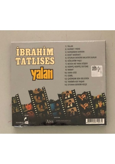 İbrahim Tatlıses Yalan Cd Jelatininde Sıfır Cd