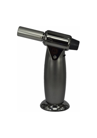 Bütan Torch Pürmüz Çakmak 1300 Derece Siyah Renk Metal