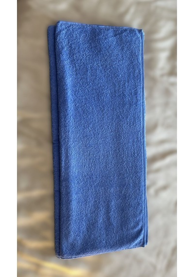 Ağcabay Tekstil Otel Tipi %100 Pamuk Mavi Banyo Havlusu 90x150 Ebat 600gr Gök Mavisi
