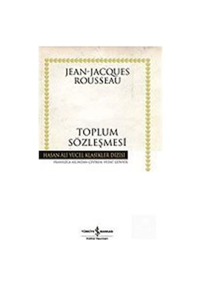 Toplum Sözleşmesi (Ciltsiz) / Jean Jacques Rousseau 9789754589481