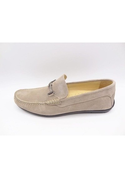 King Shoes 3210 Bej Küçük Numara Büyük Numara Yazlık Erkek Ayakka