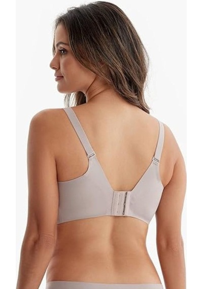 Momcozy Dikişsiz Emzirme Sütyeni, Kablosuz, Pedli, Yumuşak Ve Rahat Bralet Gri