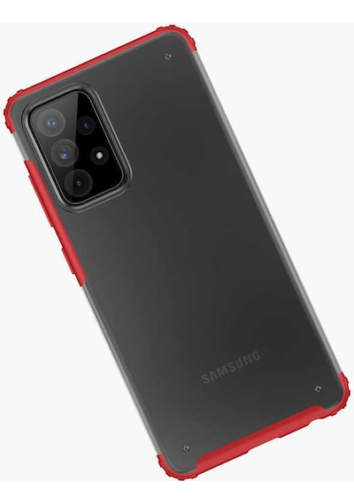 Zore Galaxy A52 Kılıf Nvth Volks Kapak - Kırmızı