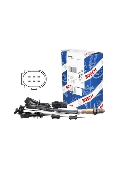 Audi A4 2.0tfsı 2004-2006 Bosch Oksijen Sensörü 1220mm
