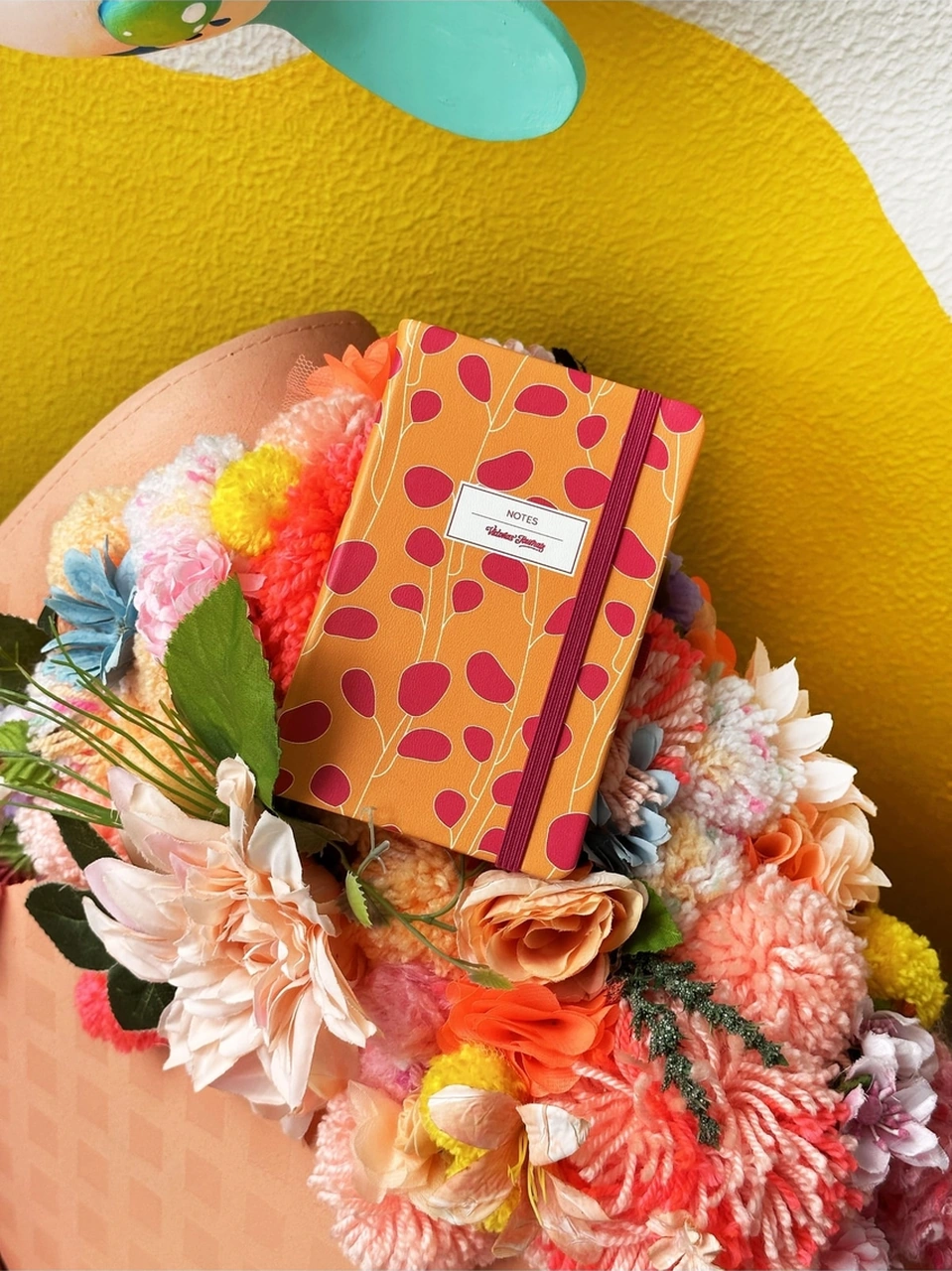 Venzi Art Sert Kapak Vegan Deri 192 Sayfa A6 80gr. Çizgili Defter Turuncu