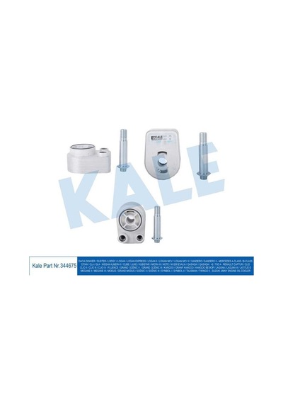 Klr-344675 Yağ Soğutucu Mgn Iı-ııı-fluence-clıo Iv-thalıa-lgn Iı