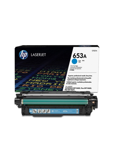 Hp 653A-Cf321A  Mavi Toner