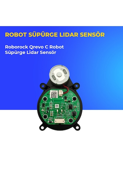 Roborock Qrevo C Robot Süpürge Lidar Sensör
