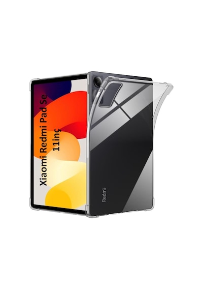 Samsung Galaxy Uyumlu Tab S9 Fe Kılıf Darbelere Dayanıklı Şeffaf Kapak