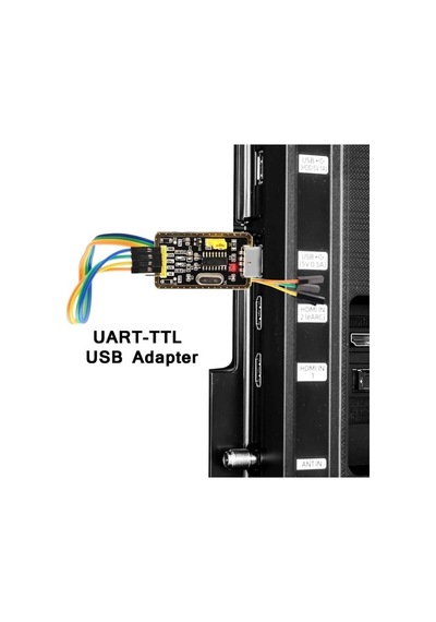Ch340g Usb-ttl Seri Haberleşme Dönüştürücü Modülü Usb Uart Adaptör