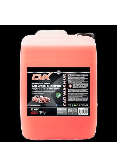 Divortex Car Wash V6 Fırçasız Oto Yıkama Köpüğü 20 Kg.