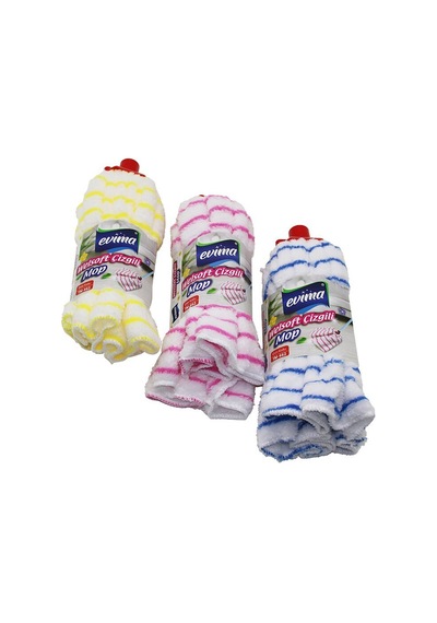 Evima Tm-662 Welsoft Çizgili Havlu Mop - 100'li Paket Diğer