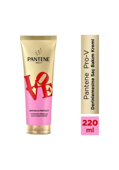 Pantene Love Edition Pro-v Derinlemesine Bakım 3 Dakikalık Mucize Saç Kremi