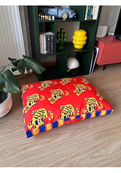 Orta Irk Köpek Ve Kedi Yatağı - Renkli 80x60 Cm Jagger