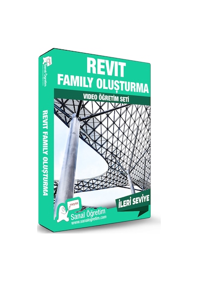 Revit Family Oluşturma Video Ders Eğitim Seti - İleri Seviye