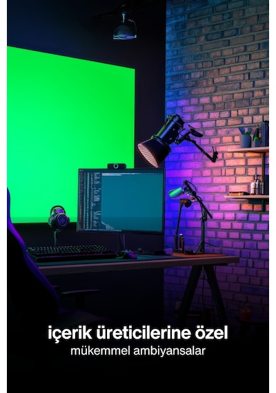 5 Metre Rgb Şerit Led 16 Renkli Kumandalı 4 Modlu Ayarlanabilir Işık 5v Usb Silikon Neon Led RGB
