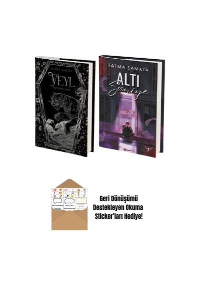 Veyl Kötülerin Şehri + Altı Saniye 2 Kitap Set + Okuma Sticker'ları