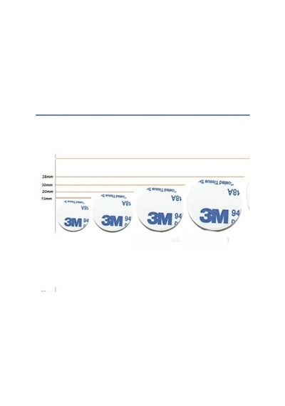 3m Çift Taraflı Köpük Bant. Güçlü Yapışkan. 15Mm-25'Li Paket