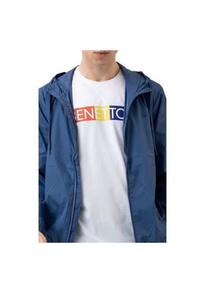 United Colors Of Benetton Erkek Yağmurluk Ben.20pvun01x Mavi