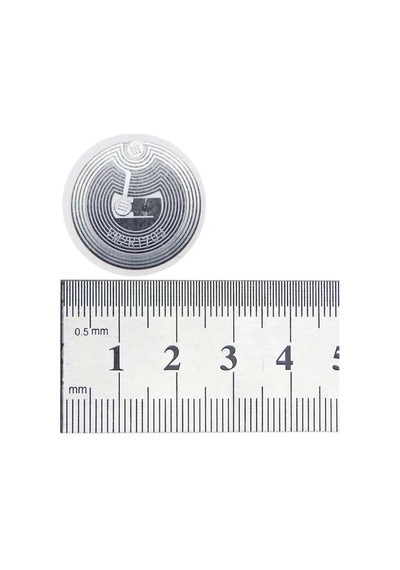 13.56mhz Uıd Değiştirilebilir 25mm Rfid Etiket Nfc Okunabilir Yazılabilir Göstergeç 13.56 Mhz K 1