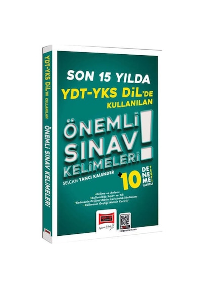 Yargı Ydt Yks Dilde Son 15 Yılda Kullanılan Önemli Sınav Kelimeleri Yargı Yayınları