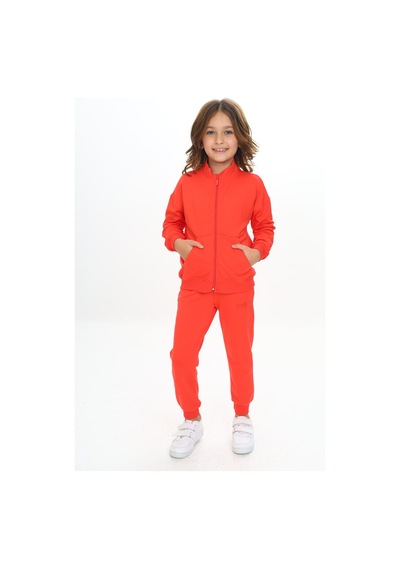 Toontoy Kids Toontoy Kız Çocuk Eşofman Takım Nar Çiçeği
