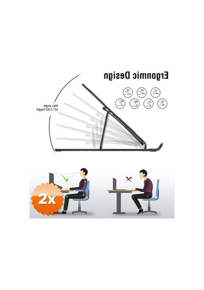 2 Adet Laptop Standı 7 Kademe Ayarlanabilir