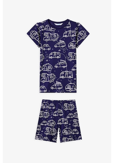 Penti Mint Yeşili Erkek Çocuk Adventure Await Pamuklu 2'li Pijama Takımı