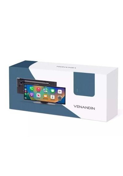 Venandin Nvx 10,26 İnç Ips Hd Taşınabilir Monitör, Kablosuz Carplay Ekranı, Kablosuz Android Auto Araç Ekranı, Evrensel Multimedya Araç Stereo Sistemi 10.25"