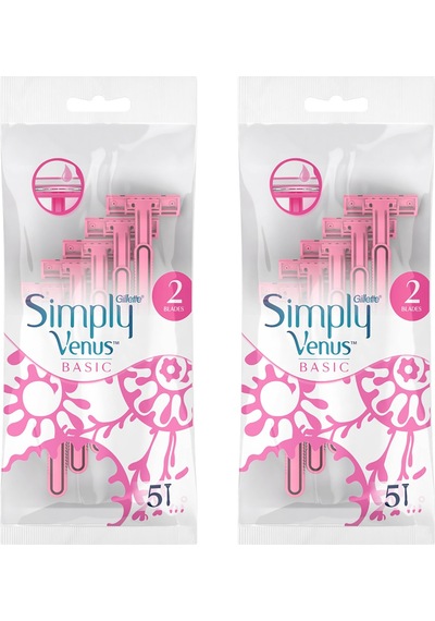 Gillette Simply Venüs Bayan Tıraş Bıçağı x 5 2'li