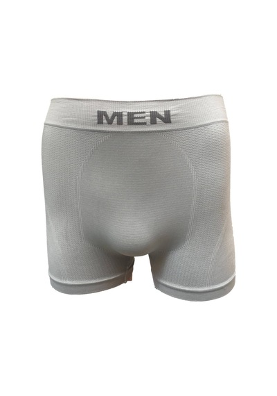 6 Adet Gri Renk Dikişsiz Boxer Gri