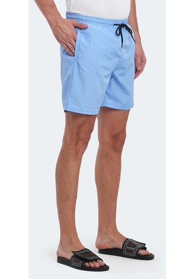 Slazenger RENO Erkek Cepli Deniz Şortu Mavi Mayo