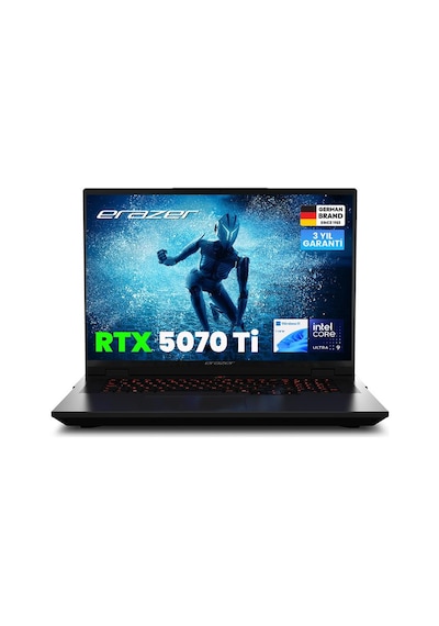 Erazer Beast 18 X1 MD62746 i9-275HX 32 GB 2 TB SSD RTX5070Ti 18" W11H Dizüstü Bilgisayar