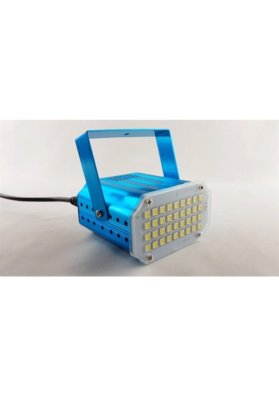 Dj Pro Mini Rgb 36 Led Beyaz Sese Duyarlı Strobe Işık