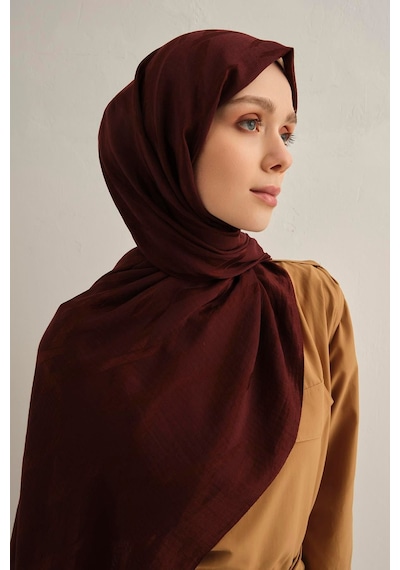 Armine Lyocell Şal - 1 - Bordo 32