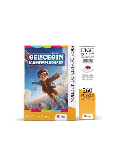 Btoys 260parça Puzzle Geleceğin Kahramanları 9078