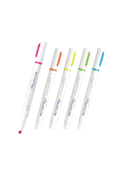 Lamytürkiye-Zebra Justfit Mojiniline Fosforlu Kalem 5'li Set