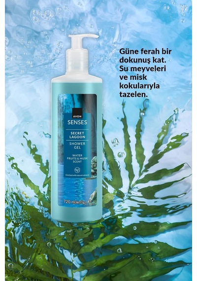 Senses Secret Lagoon Duş Jeli 720 Ml. Üçlü Set Diğer