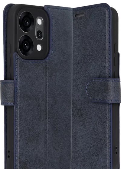 Newface Oppo Reno 14 Trend S Plus Kapaklı Kılıf - Lacivert