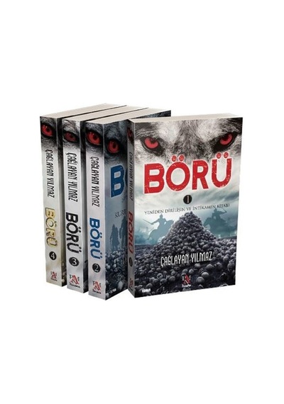 Börü Kutulu Set - 4 Kitap Takım - Çağlayan Yılmaz - Panama Yayıncılık