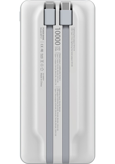 Buff BP17 22.5 W 10.000 mAh Powerbank Beyaz