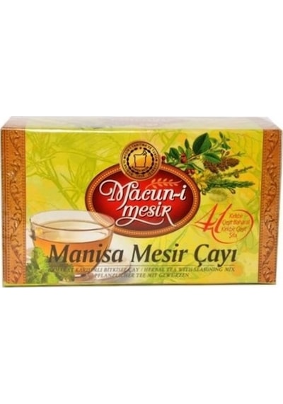 Macun-i Mesir Manisa Mesir Karışık Bitki Süzen Poşet Çay 20 x 2 G