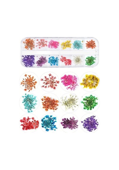 Pinpai Nail Art Kurutulmuş Çiçek Ng-155 1424 Diğer