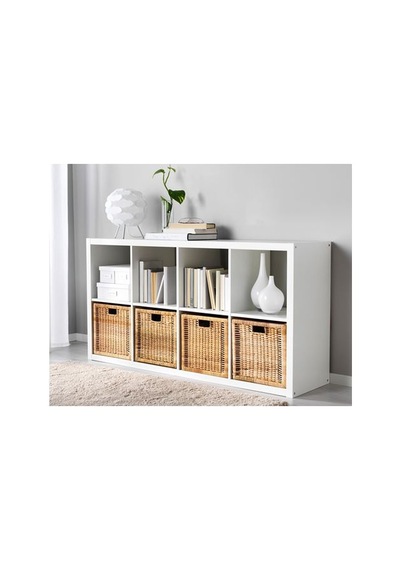 Ikea Branäs Sepet, Rattan, 32x34x32 Cm