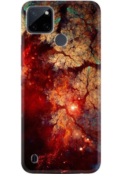 Realme C25Y Kilif Silikon Desen Yeryüzü 1764 537570958