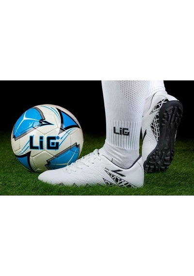 Lig Halı Saha Ayakkabısı Beyaz 56  Soma-H