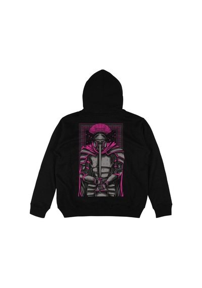 Startmore Adrift Gladiator Siyah Oversize Unisex Kapüşonlu Sweatshirt Hoodie Siyah